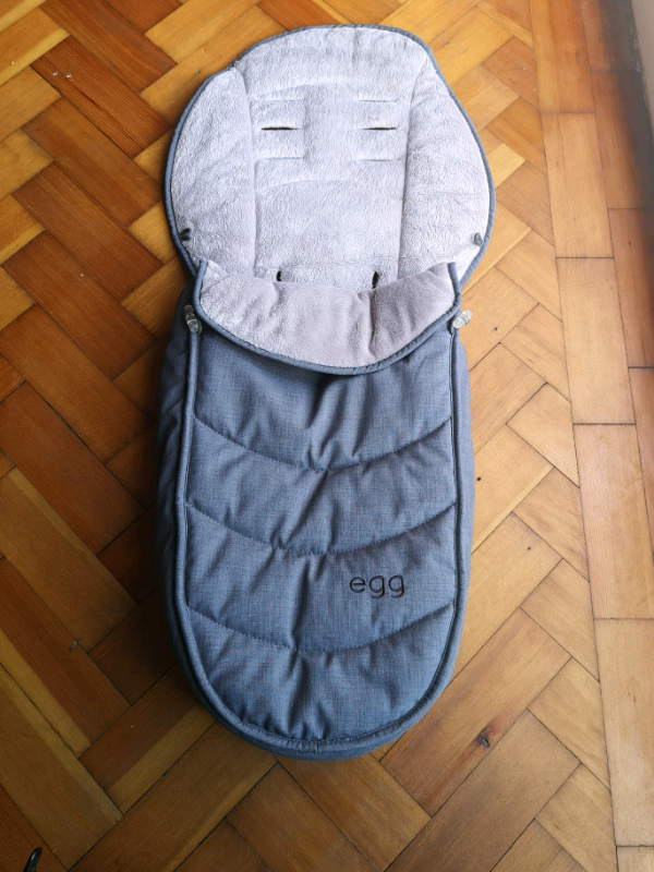 egg footmuff quantum grey